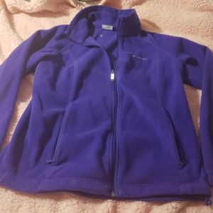 Columbia fleece zipup